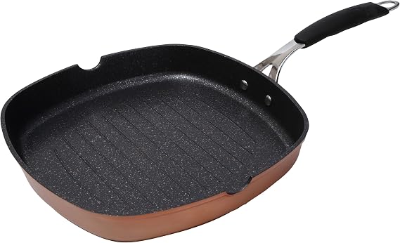 Infinity Chef Grillpan, Copper, 28 x 28 x 4.5 cm