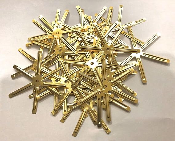 (12) Premium Quality Universal Brass Golf Shims .335 to .350 / .355 to .370