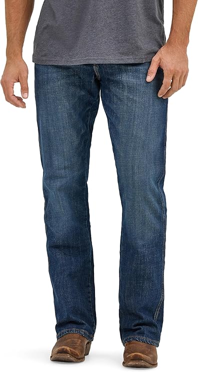 Wrangler Men's Retro Slim Fit Boot Cut Jean, Jackson Hole, 38W x 30L
