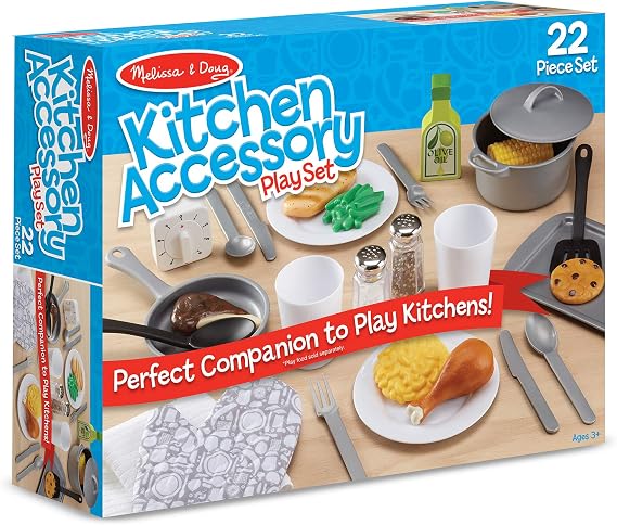 Melissa & Doug Kitchen Accessory 22-Piece Play Set