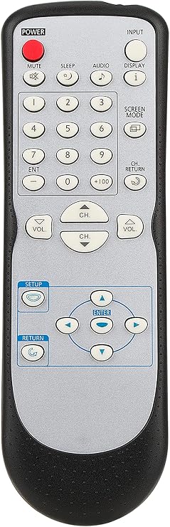 AULCMEET NF600UD Replace Remote Control Compatible with Sylvania GFM LCD TV | V07LCD15 V07LCD20 V07LCD15 V07LCD20 LC155SL8 LC155SL8P LC200SL8 LC200SL8A
