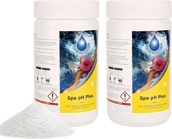 2 Kg pH Plus Increaser Granules for Hot Tubs and Swimming Pools