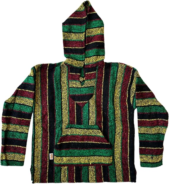 Mexican Baja Hoodie for Men and Women, Baja Pullover Sweater