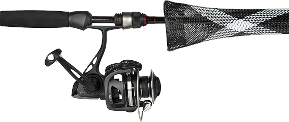 The Rod Glove Standard Casting Rod Glove | 5.25' Fishing Rod Sleeve that Fits Rods 6.5' - 7.5', The Original Nylon Mesh Rod Protector