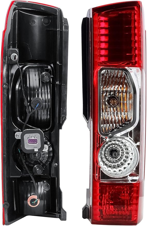 Passenger Right Side Tail Rear Lamp Light With Circuit And Bulbs Fit Ram Promaster 1500, 2500, 3500 from 2015-2022