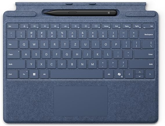 Microsoft Surface Pro 13 Inch Keyboard + Slim Pen Sapphire Blue