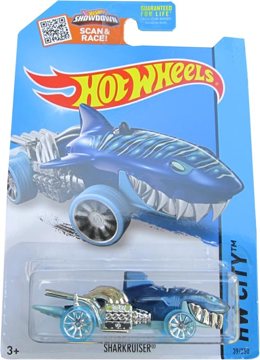 Hot Wheels 2014 HW City Street Beasts Sharkruiser (Shark Car) 39/250, Blue