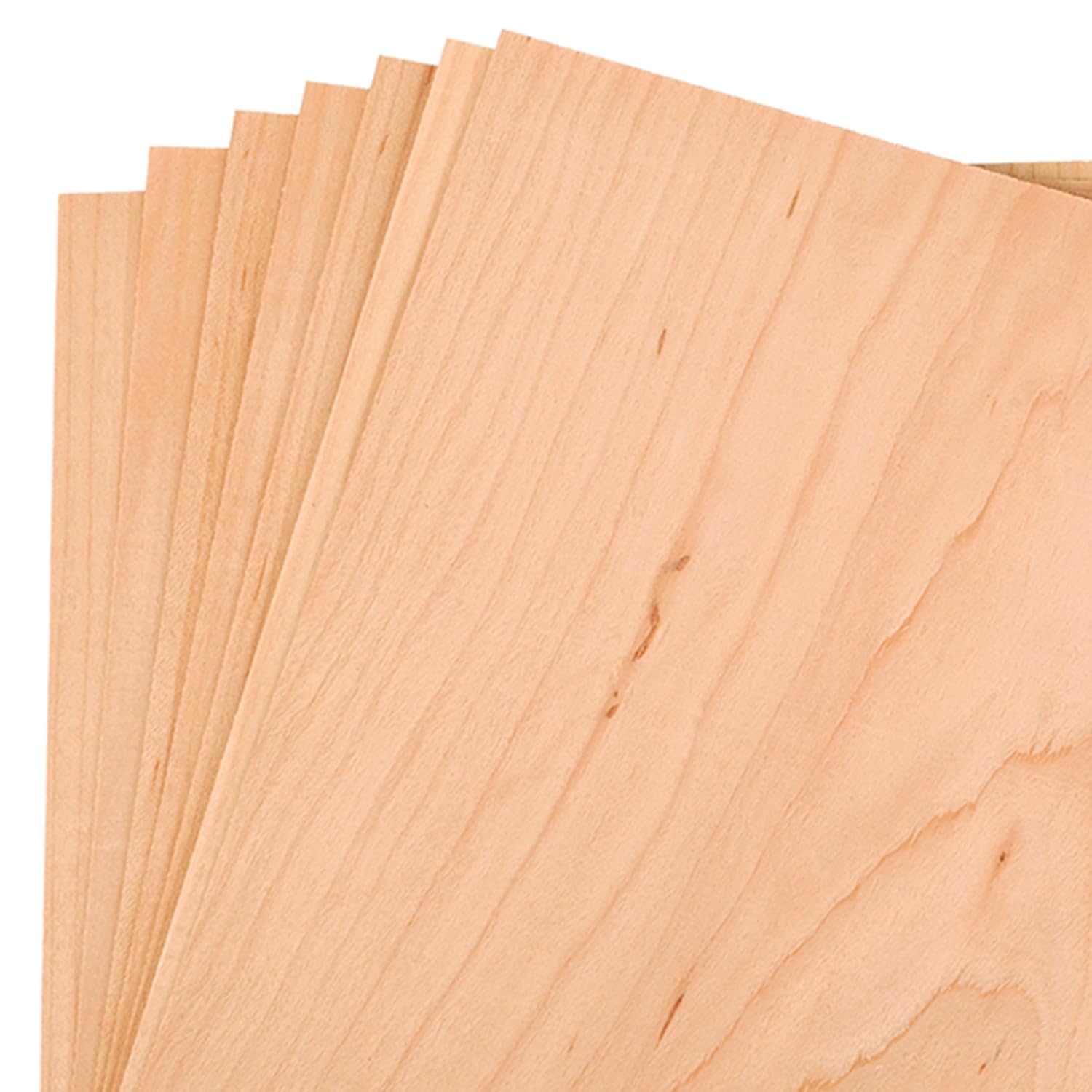Maple Veneer 8 X 8, 7-Piece