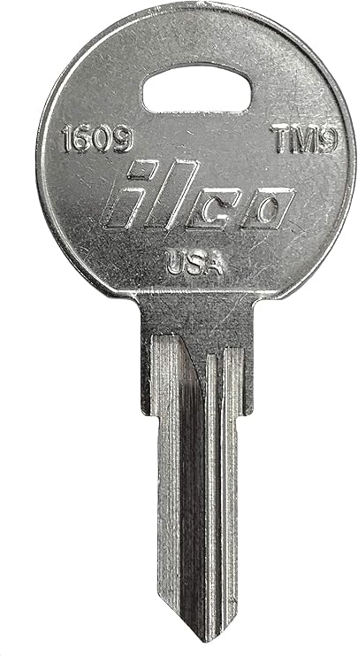 Kaba Ilco 1609/TM9 TriMark Key Blank (10-Pack)