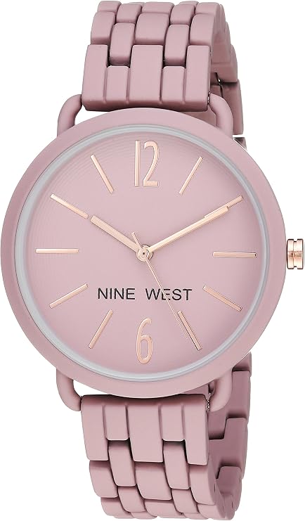 Nine West Women's Rubberized Bracelet Watch