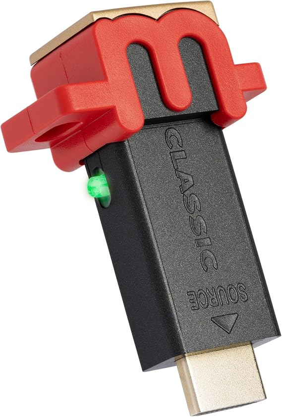 Marseille mClassic OG - Gaming Resolution Upscaler and Image Enhancer for Nintendo Switch, Retro Consoles Like Xbox, PlayStation, Gamecube, N64, Wii, SNES, and More - Supports 1440p/60hz