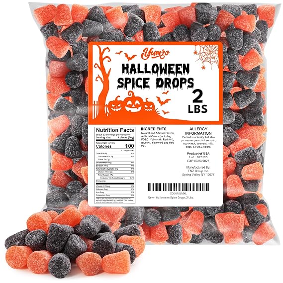 Halloween Spice Drops 2 Lbs
