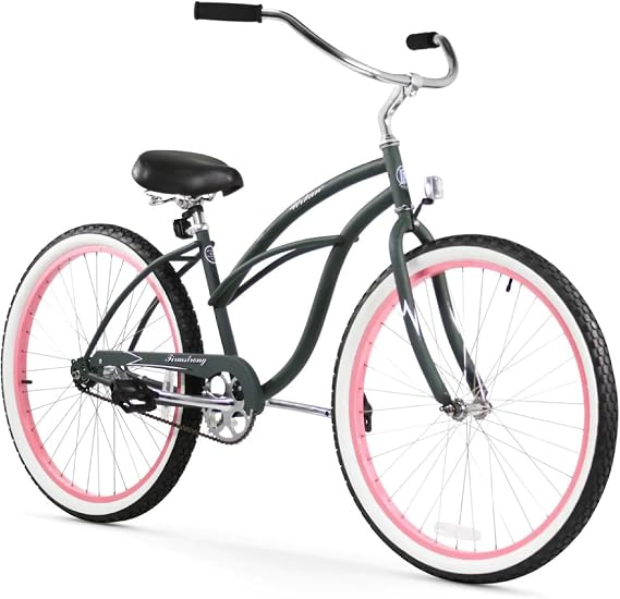 sixthreezero Urban Lady Beach Cruiser Bike, Women's 3 Speed Hybrid Bicycle