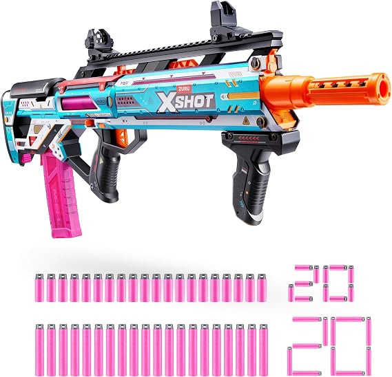 XSHOT SKINS Pro Series LONGSHOT 2.0 Blaster (40 Darts) By ZURU