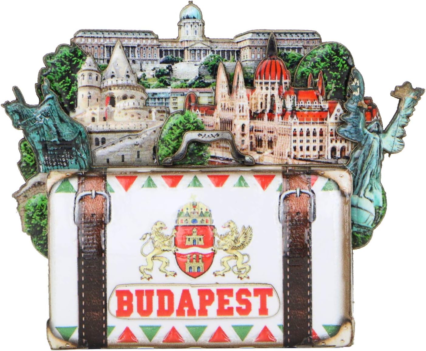 3D Budapest Magnet Souvenir