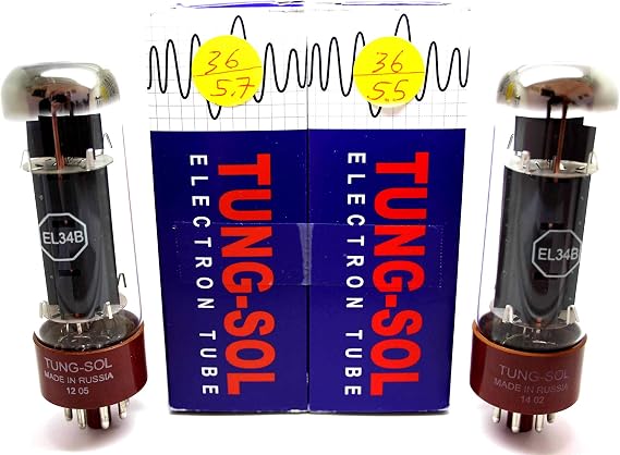 Tungsol EL34B, Matched Pair