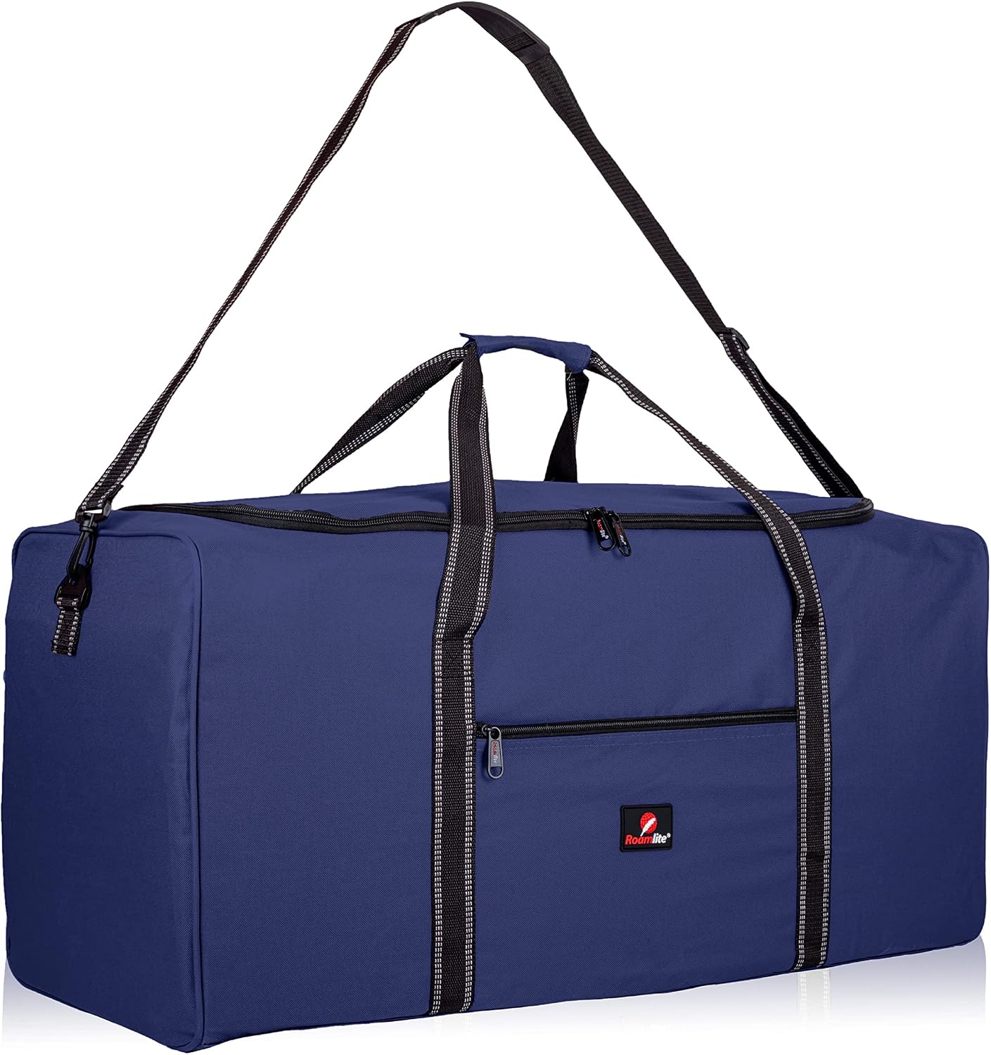 Roamlite Extra Large Size XL Holdall - Very Big Duffle Gym Kit-Bags for Training, Cargo Hold Luggage - 70 Litre 26 Inch, 67 cm x33cm x33cm Navy Blue - RL26N
