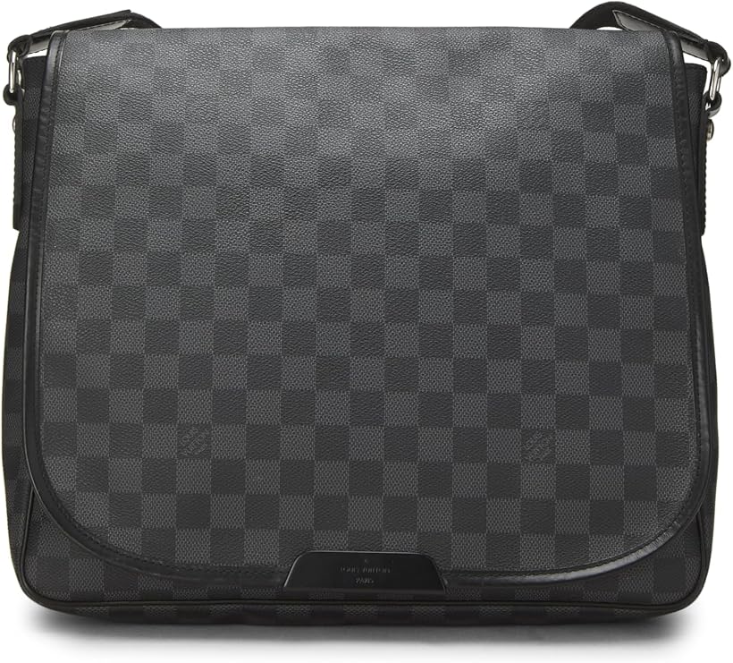 Pre-loved Damier Graphite Daniel MM, Black