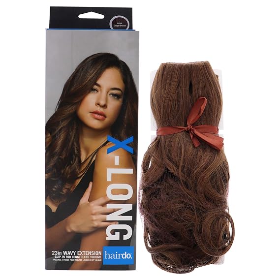 Hairdo Wavy Extension, R830 Ginger Brown