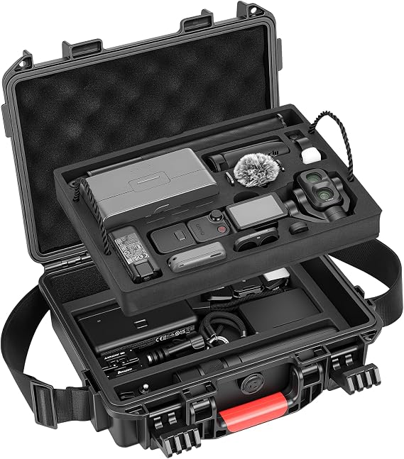 AMAZEAR Waterproof Hard Case for DJI OSMO Pocket 4P/4/Xtra Muse Accessories