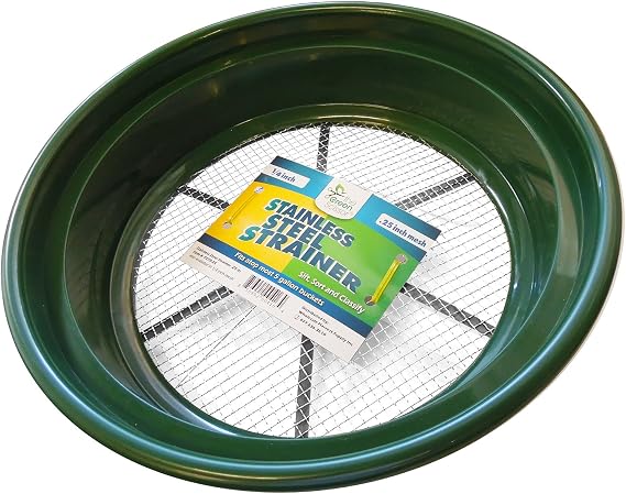 Stainless Steel Strainer (.25 inch mesh)