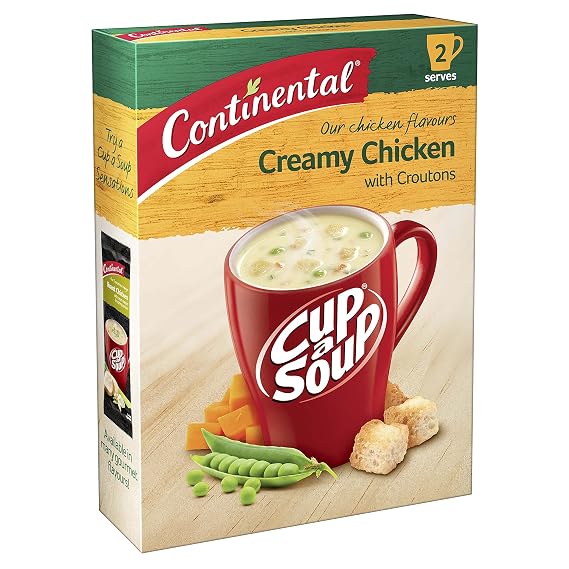 Continental Creamy Chicken & Croutons Cup-A-Soup - Australian