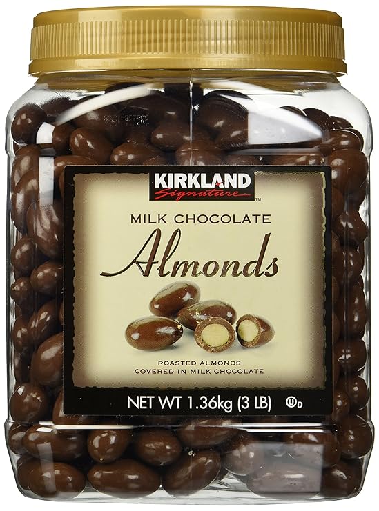 Kirkland Signature Chocolate Covered Almonds 3 lbs - 2 Pack