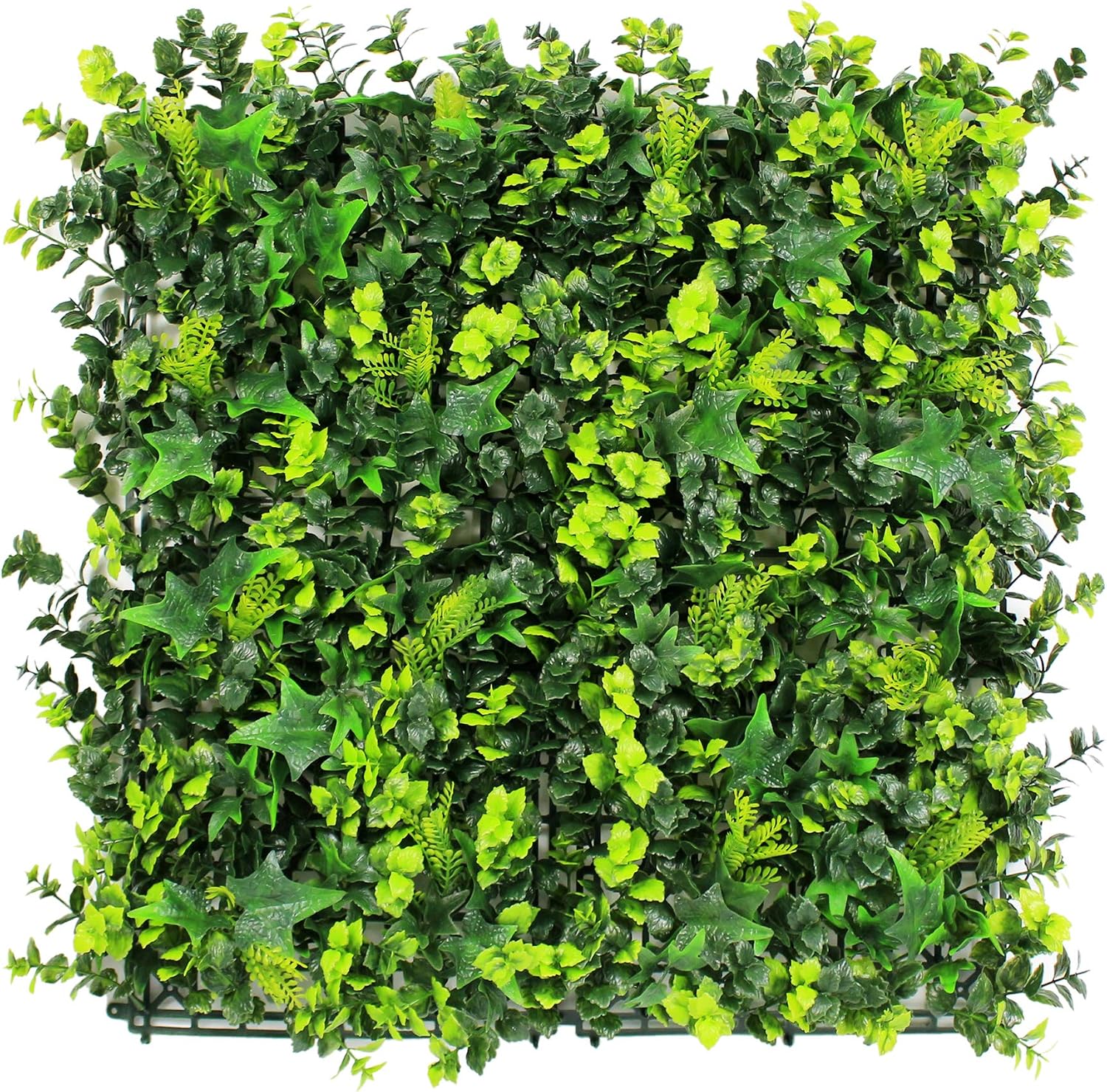 ULAND Artifical Topiary Hedges Panels, Faux Plant Shrubs Greenery Backdrop Wall Decorations, Outdoor Privacy Screen Fence, Pack of 12pcs 20"x20"