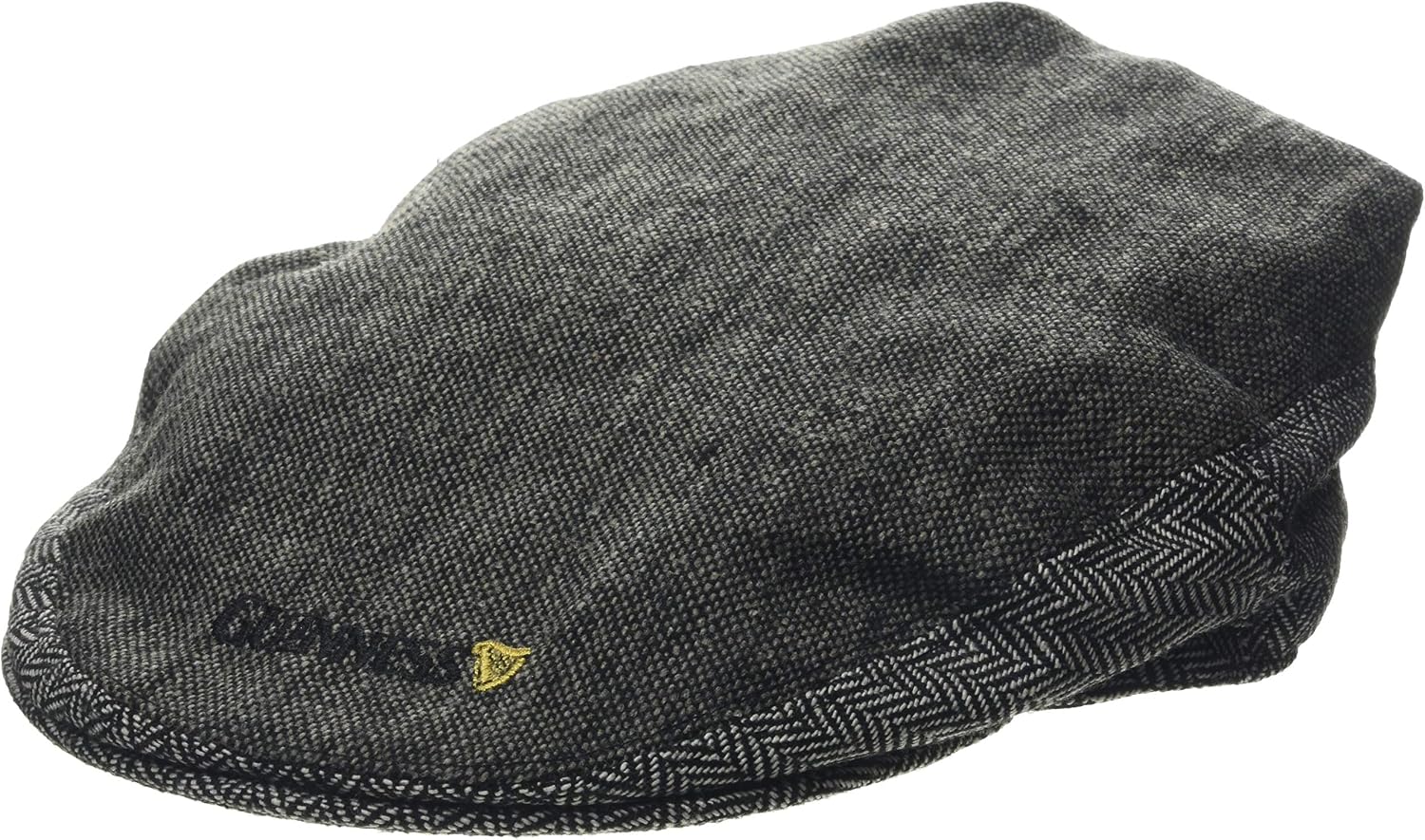 Guinness Mens Gry Tweed Flat Cap, Grey Grey Grey, Largex