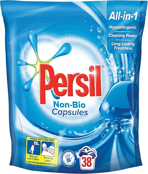 Persil Non Bio Washing Capsules, 38 Washes