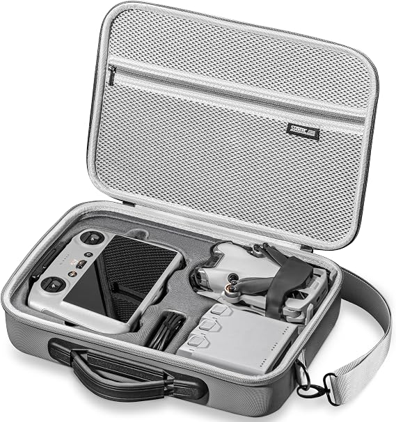 STARTRC Carrying Case for DJI Mini 4 Pro Accessories, Portable Travel Bag for DJI Mini 4 Pro Fly More Combo - Drone Shoulder Bag