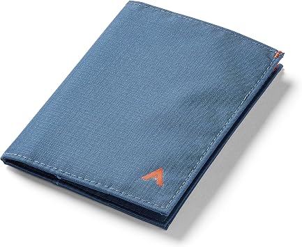 Allett Original Wallet, Onyx Black | Leather, Slim, Minimalist | RFID Blocking, Ultra Thin Bifold, Front Pocket | Holds 4-24 Cards, Bills, Receipts | Wallets for Men & Women