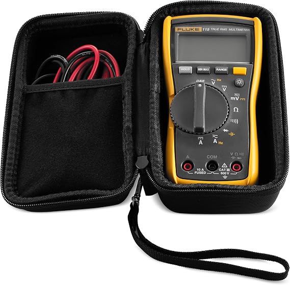 Caseling Hard Case fits Fluke 117/115/101/107/106 Digital Multimeter Compact (Case Only)