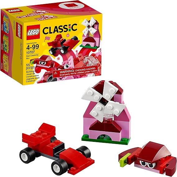 LEGO Classic Red Creativity Box 10707 Building Kit