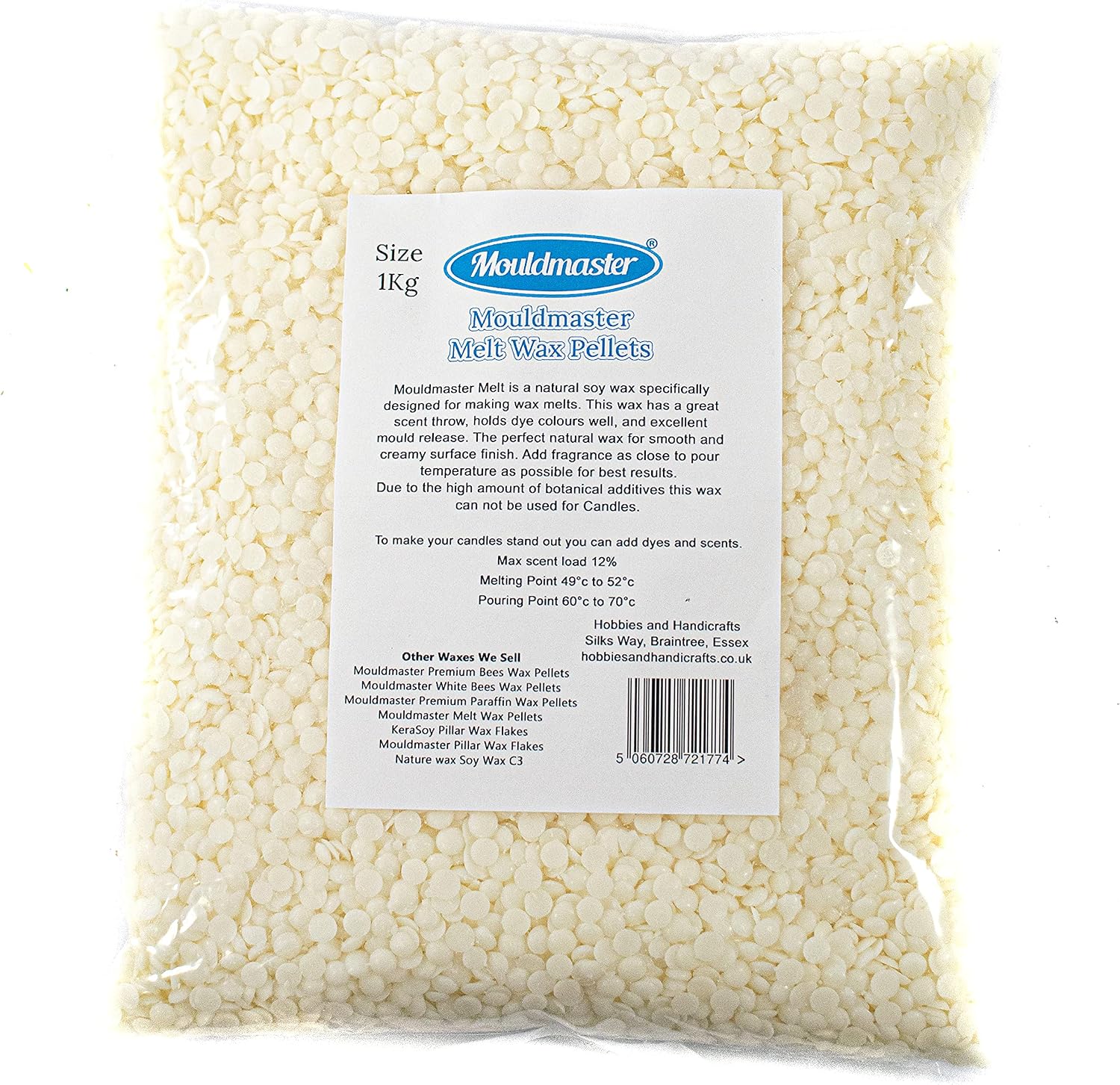 Mouldmaster Melt Wax Pellet 1kg