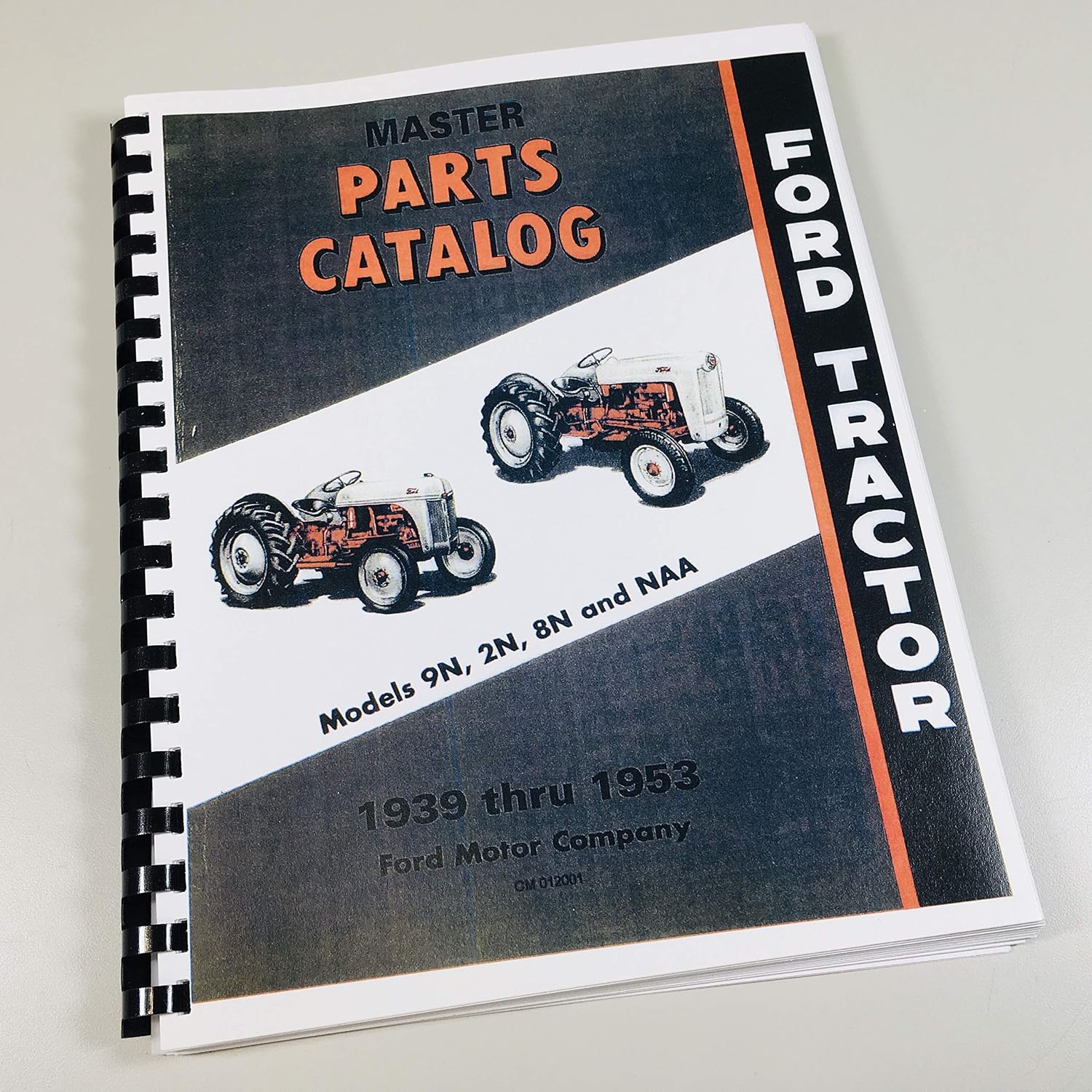 1939 1950 1951 1952 1953 FORD TRACTOR Parts Book List