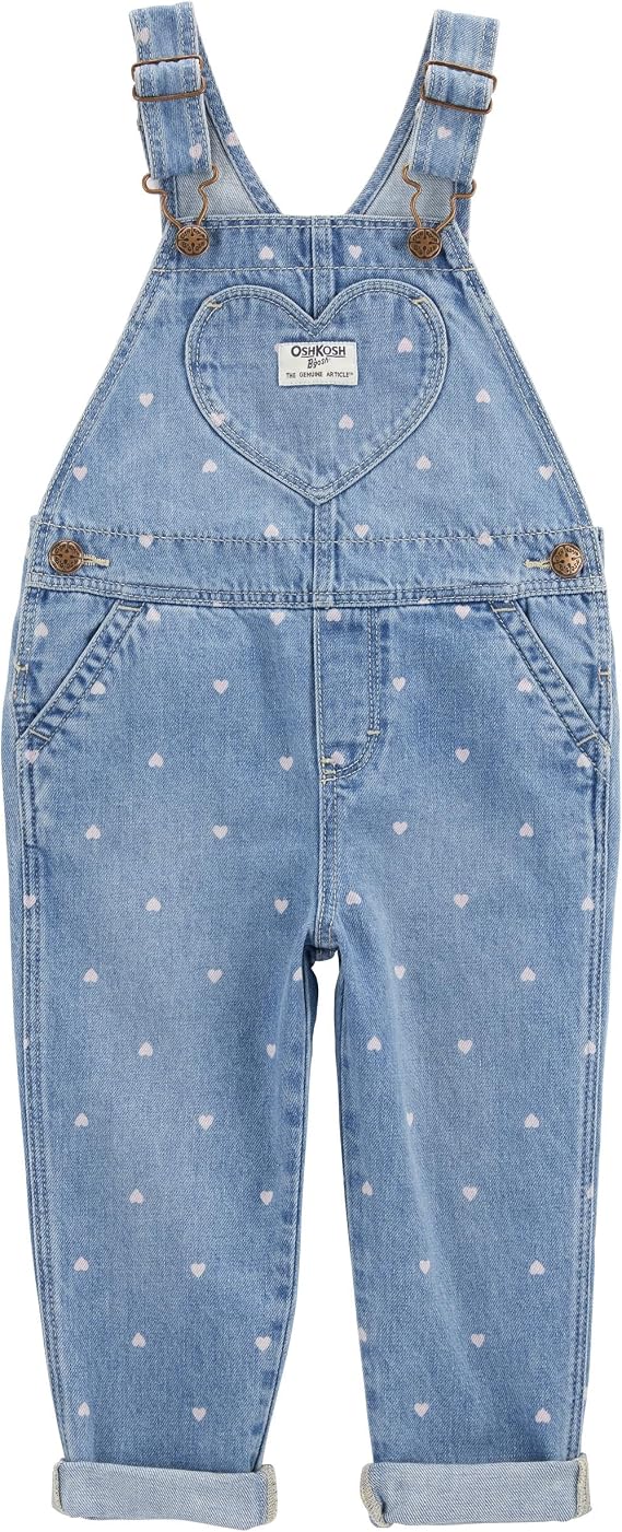 OshKosh B'Gosh Girl's World's Best Overalls Jumpsuit (pack of 1)