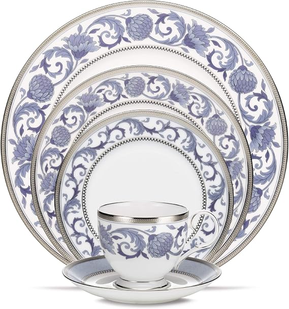 Noritake Sonnet in Blue 5-Piece Place Setting