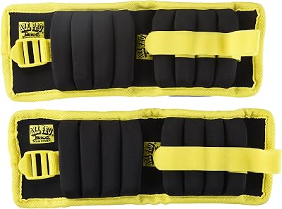 All Pro Weight Adjustable Aqua Power Aquatic Wrist Weights, 4-Pound