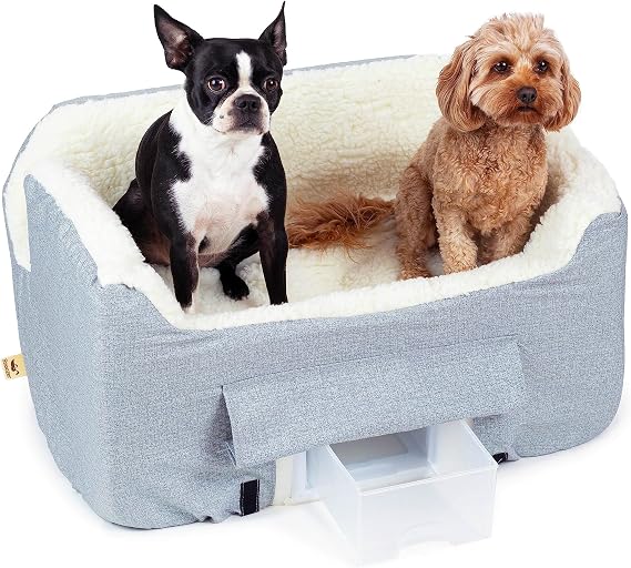 SNOOZER PET Products Lookout 2 Dog CAR SEAT, Stone Diamond, Large