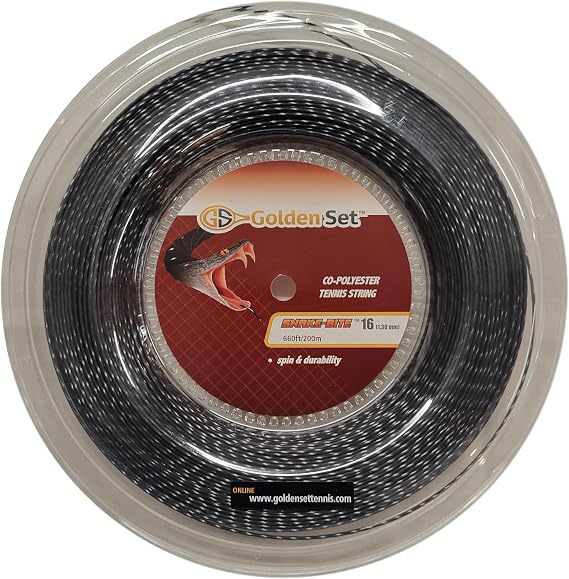 Snake-Bite Polyester Tennis String