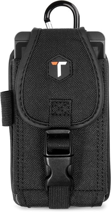 ToughTested Heavy Duty Phone Holster, Belt Clip & Carabiner Tactical Pouch