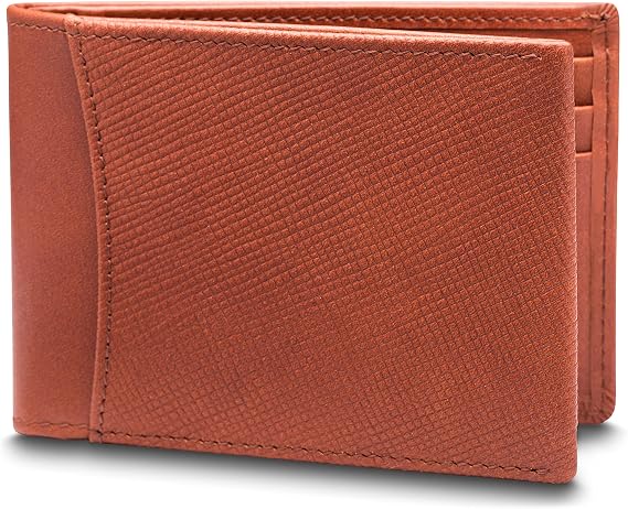 SMALL BIFOLD WALLET w/NON-RF BLOCKING PKT