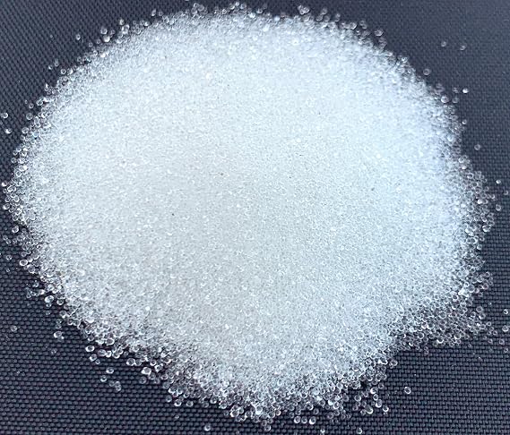 Glass Bead #4 - Weighting and Filler - Sand Blasting Media - Medium Size - 30-40 Mesh for Sandblasting (1lb)