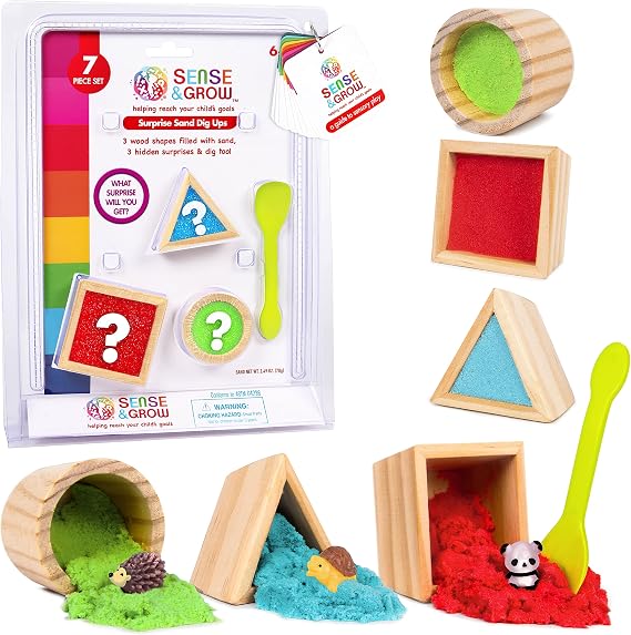 Sense & Grow Surprise Sand Dig Kit for Kids