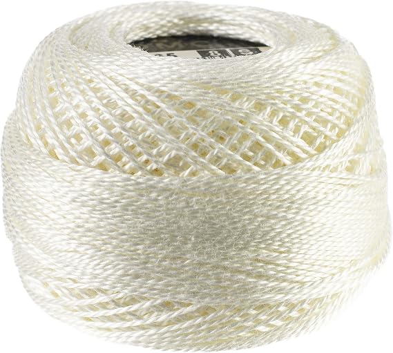 DMC Pearl Cotton Thread Ball - Winter White (3865) - Size 8