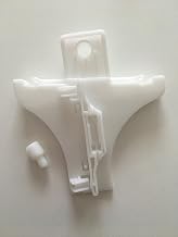 Compatible replacement for VW Passat B5 B5.5 B6 B7 Window Regulator Repair Clip (1) w/peg-dowel - Rear Left (driver side)