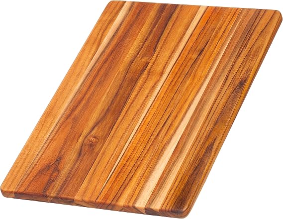 Teakhaus Cutting Board, Wood, Brown, 40 x 28 x 1.4 cm
