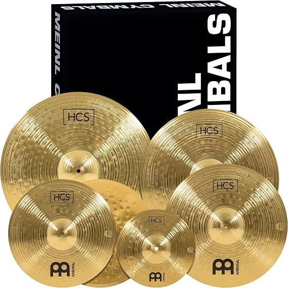Minel Cymbals HCS Series 10 Splash/14 Hihat/16 Crash/18 Crash/20 Ride