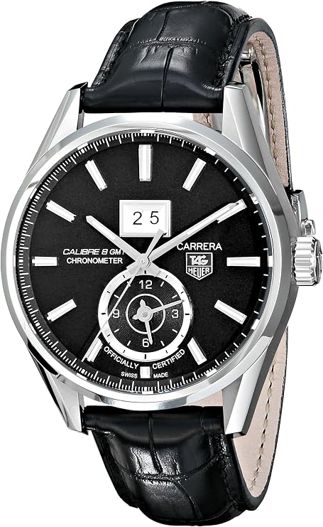TAG Heuer Men's WAR5010.FC6266 Analog Display Automatic Self Wind Black Watch